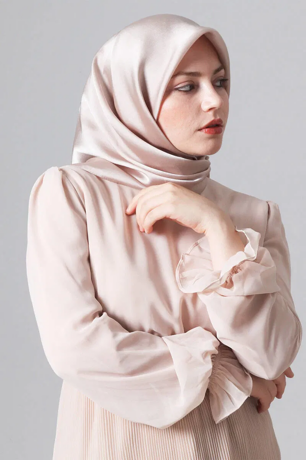 Harem 25y Como Eşarp Taş Rengi