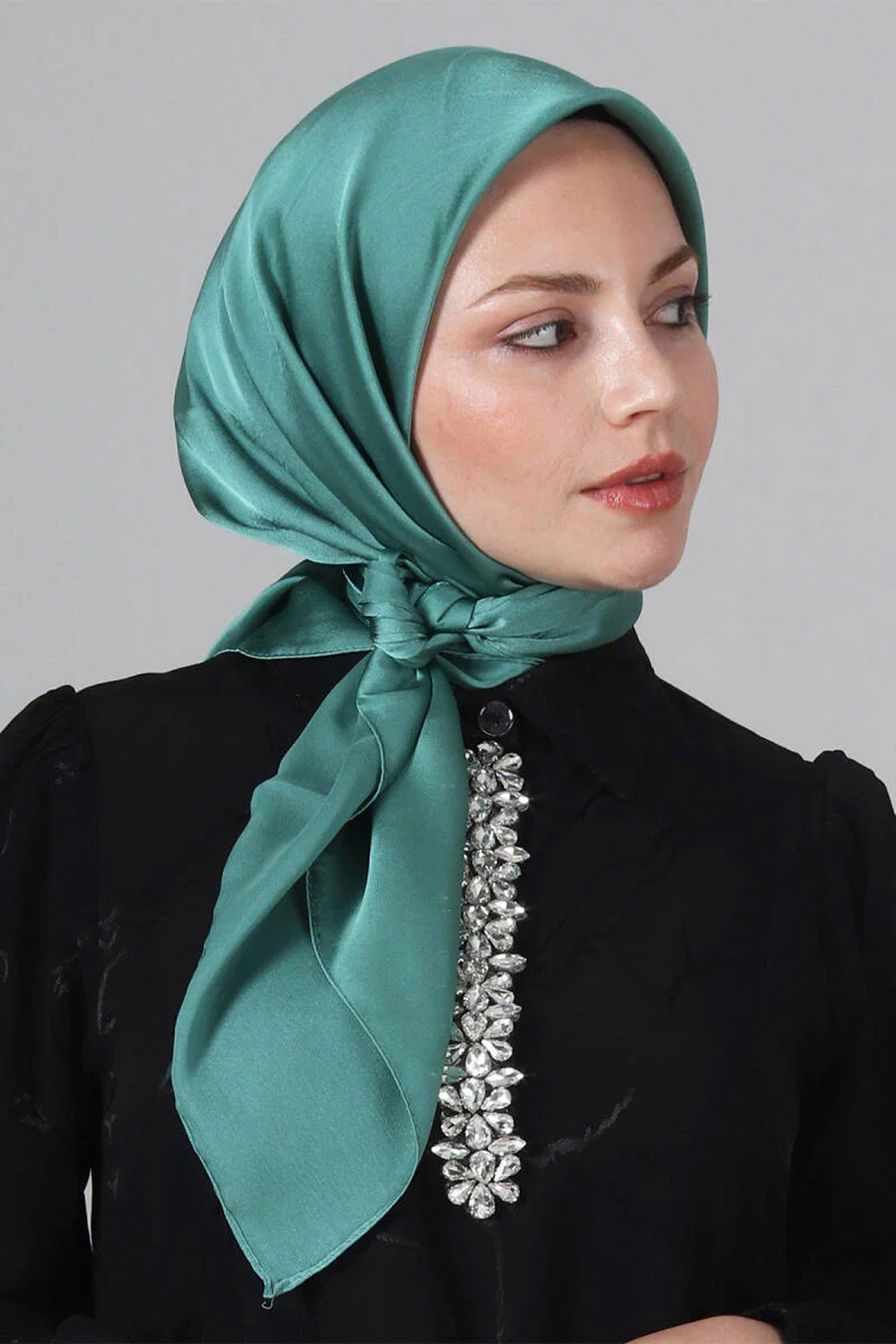Harem 25y Como Eşarp Yosun Yeşili