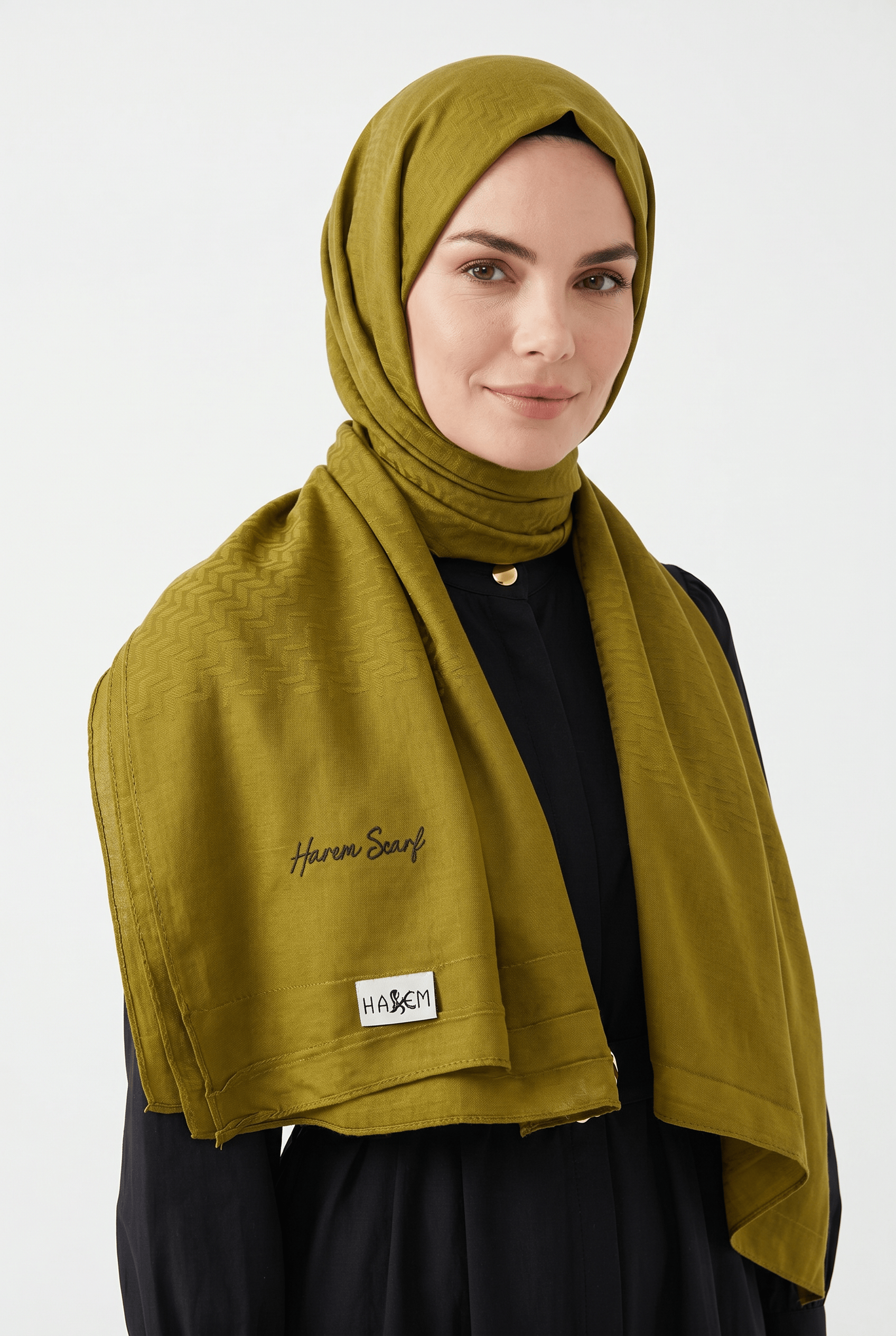 Harem 25y Esved Şal Olive