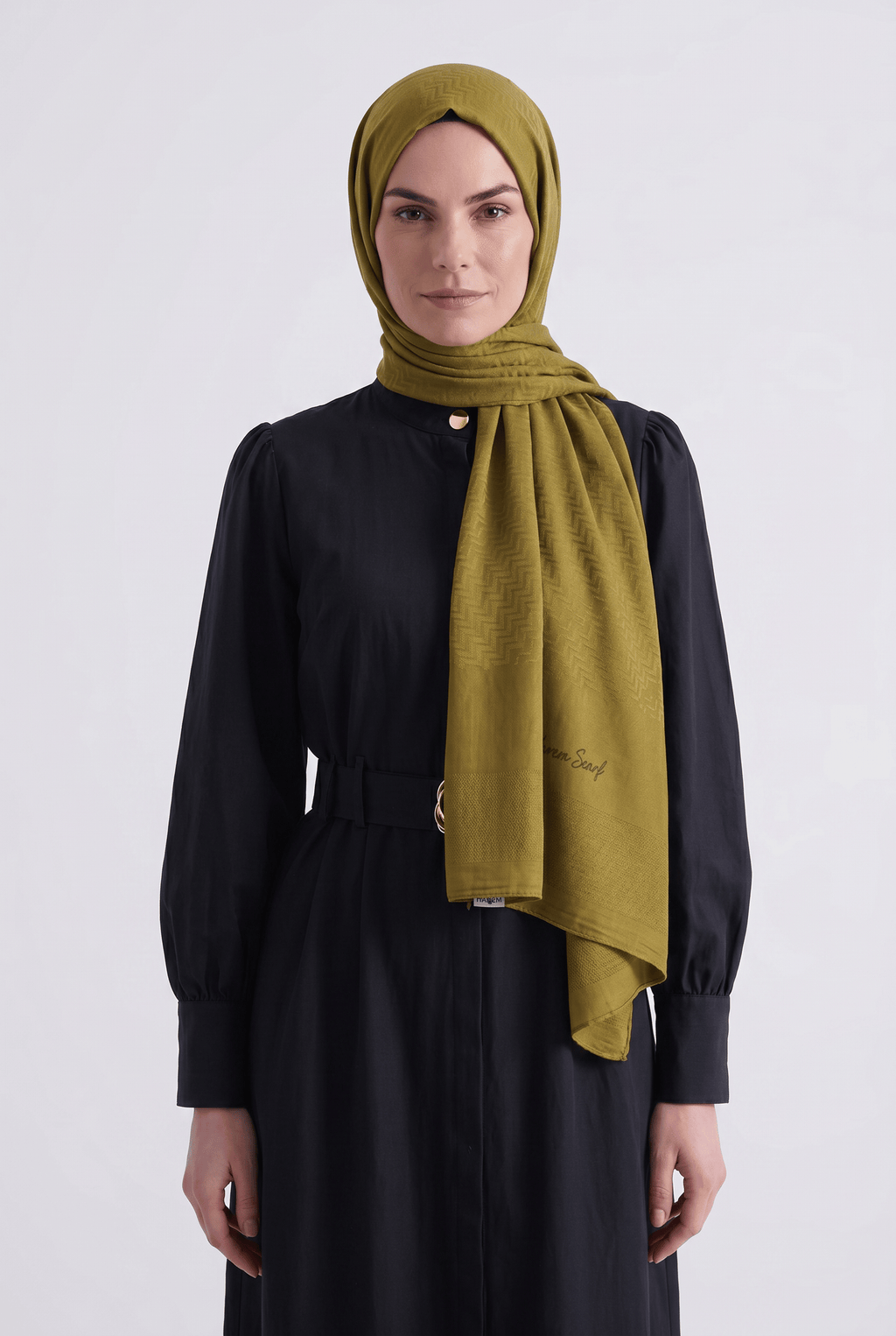 Harem 25y Esved Şal Olive