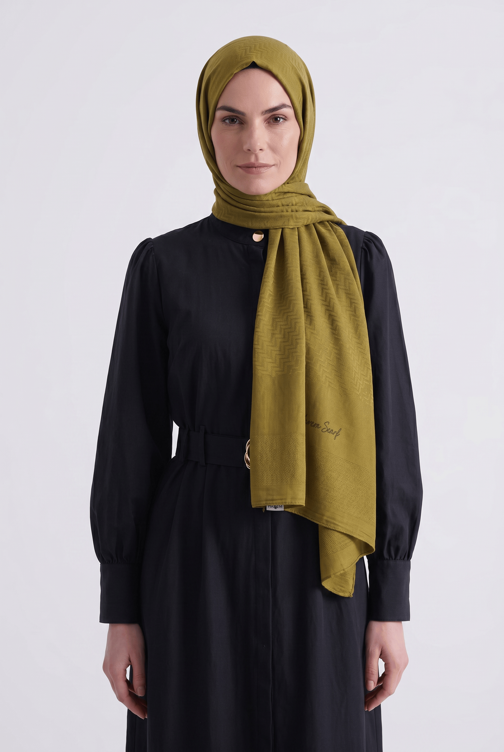 Harem 25y Esved Şal Olive