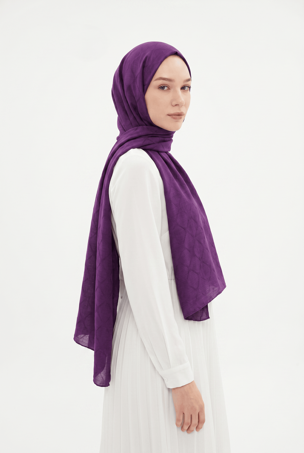 Harem 25y İnci Şal Mor
