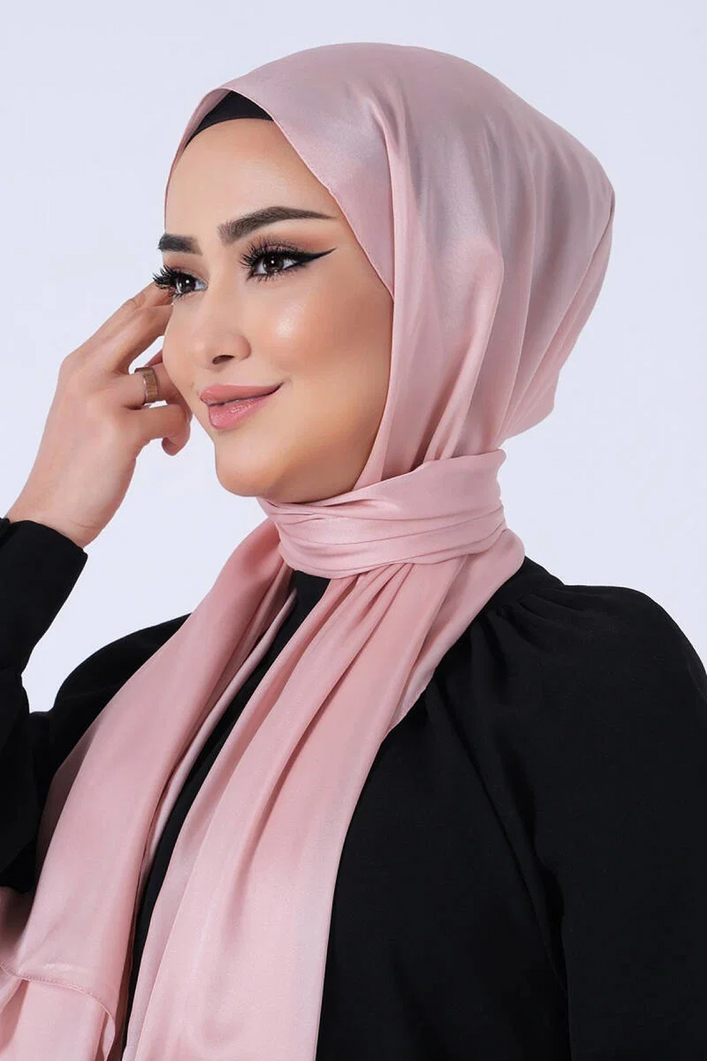 Harem 26y Kristal Şal Açık Pudra
