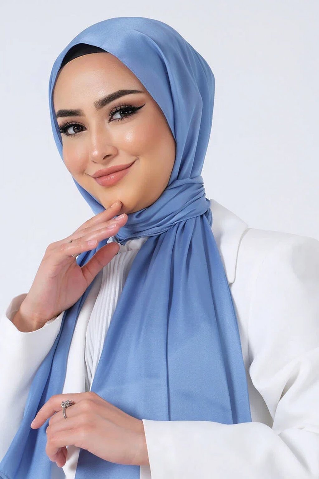 Harem 26y Kristal Şal Bebek Mavi