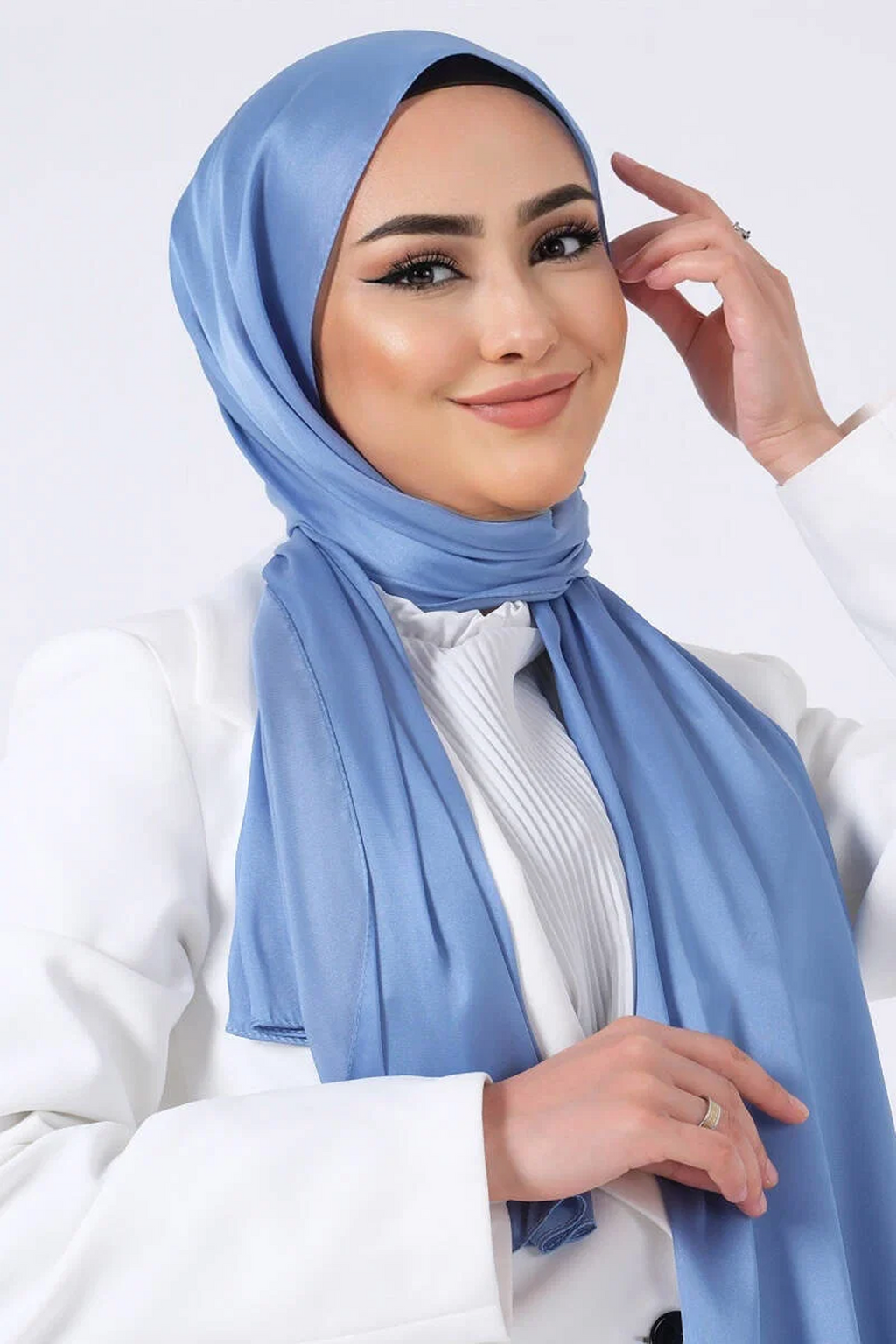 Harem 26y Kristal Şal Bebek Mavi