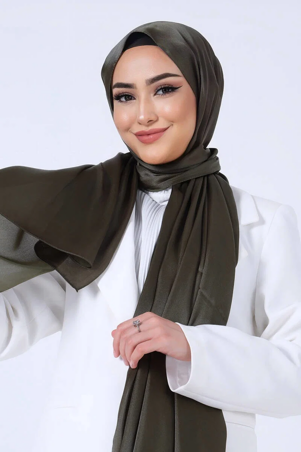 Harem 26y Kristal Şal Çam Yeşili