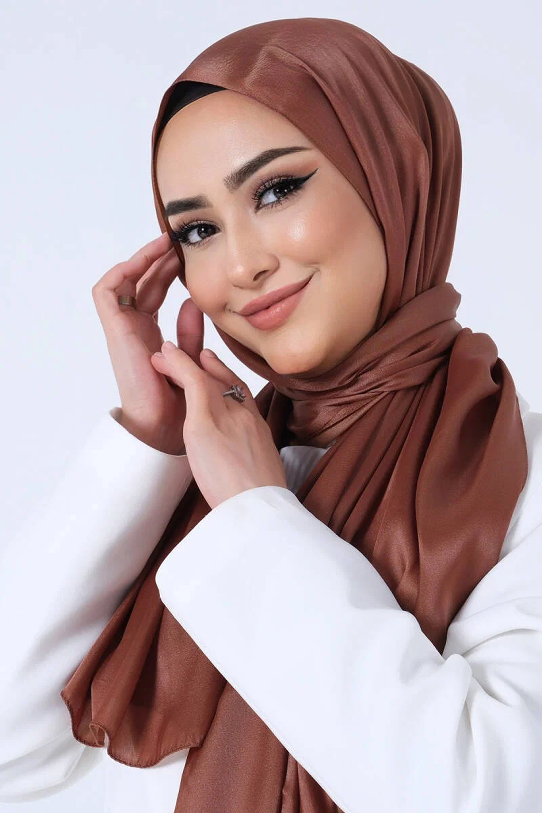 Harem 26y Kristal Şal Camel