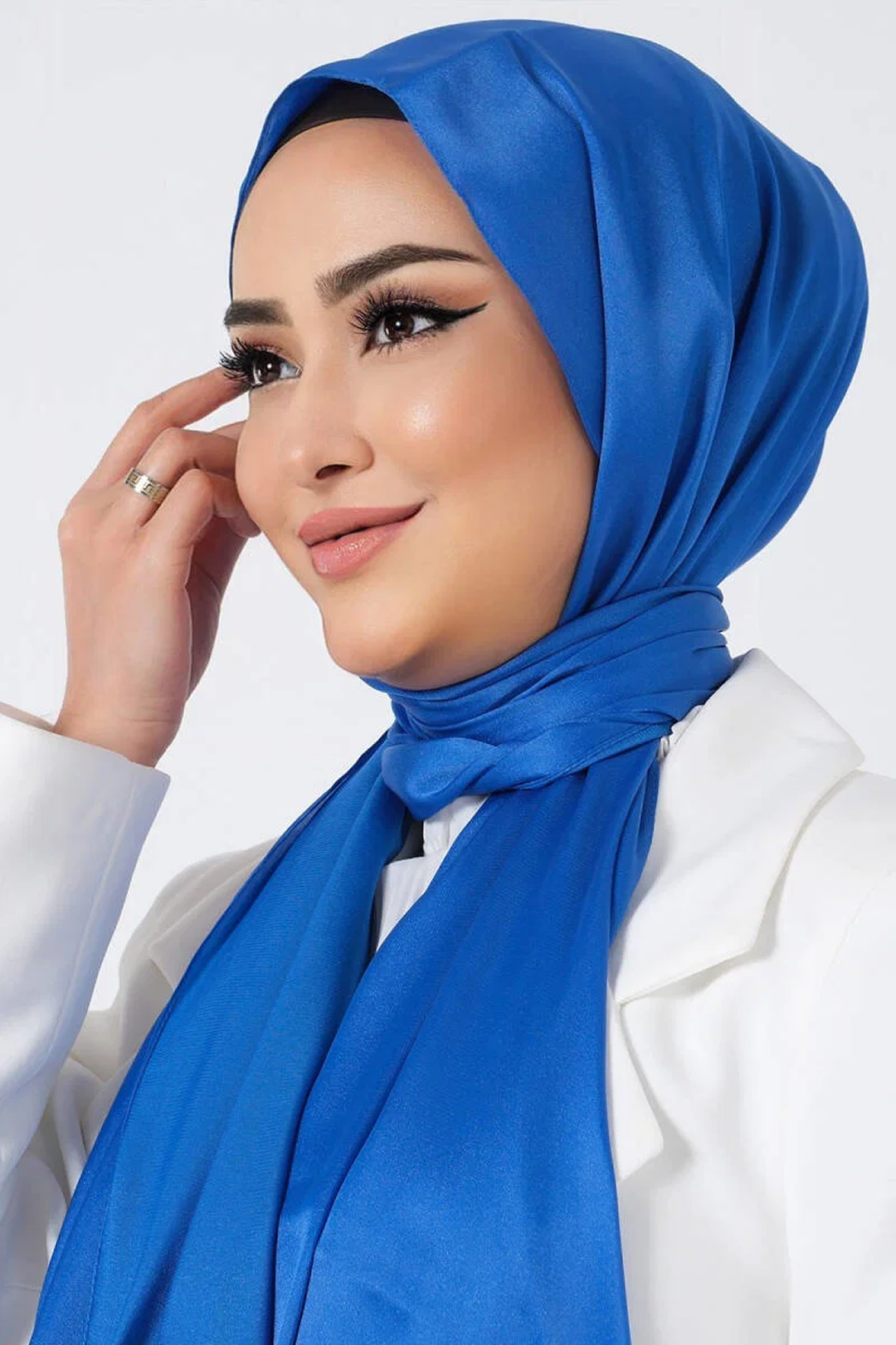 Harem 26y Kristal Şal Dark Blue