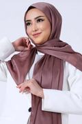 Harem 26y Kristal Şal Kahverengi