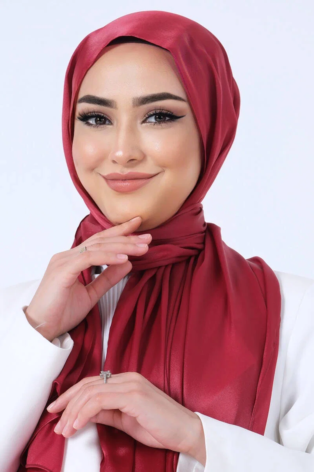 Harem 26y Kristal Şal Vişne