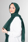 Harem Scarf 25k Brisa Şal Koyu Mint