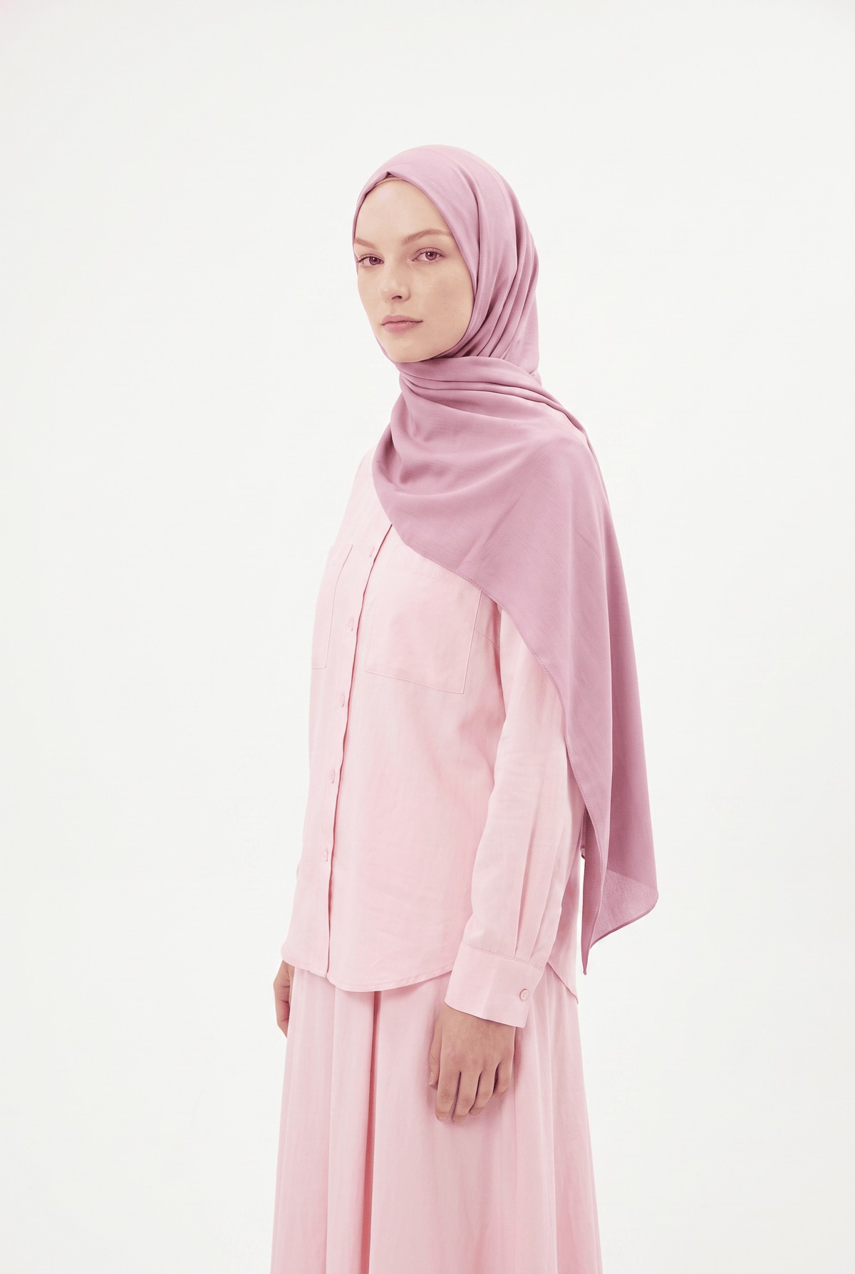 Harem Scarfs 25k Kristal Eşarp Açık Lila