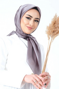 Harem Scarfs 25k Kristal Eşarp Antrasit