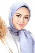 Harem Scarfs 25k Kristal Eşarp Buz Gri