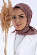 Harem Scarfs 25k Kristal Eşarp Kahv Çekir