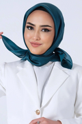 Harem Scarfs 25k Kristal Eşarp Petrol Yeş