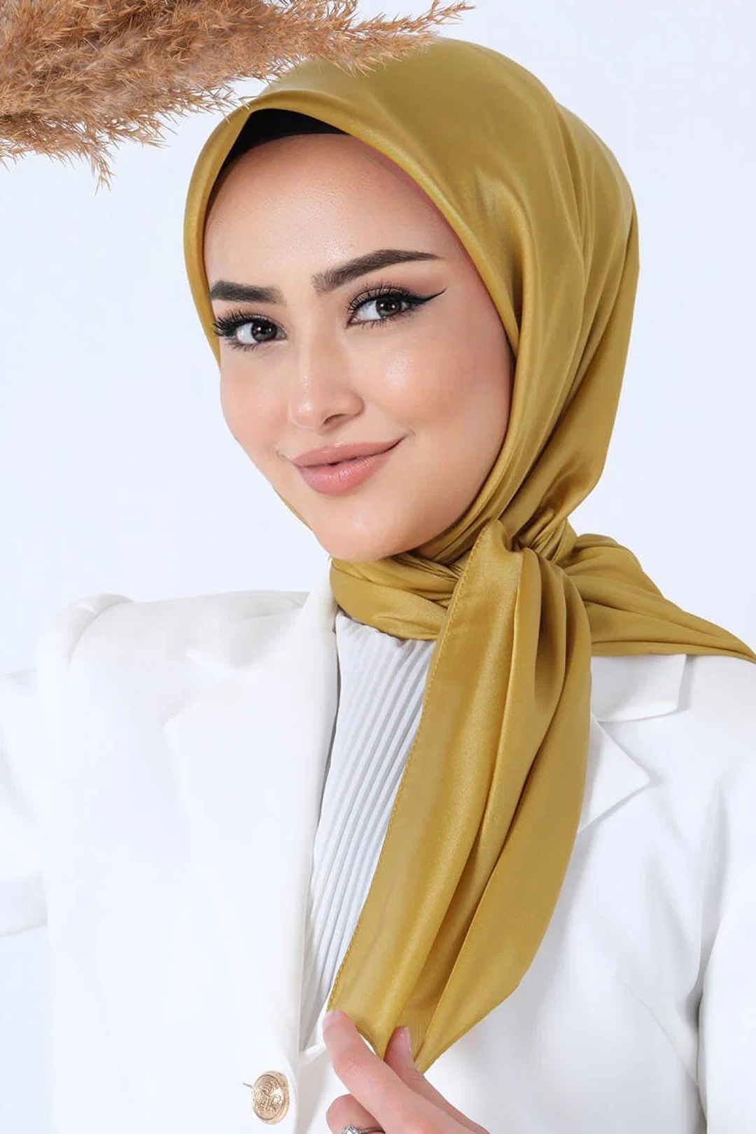 Harem Scarfs 25k Kristal Eşarp Yağ Yeşili