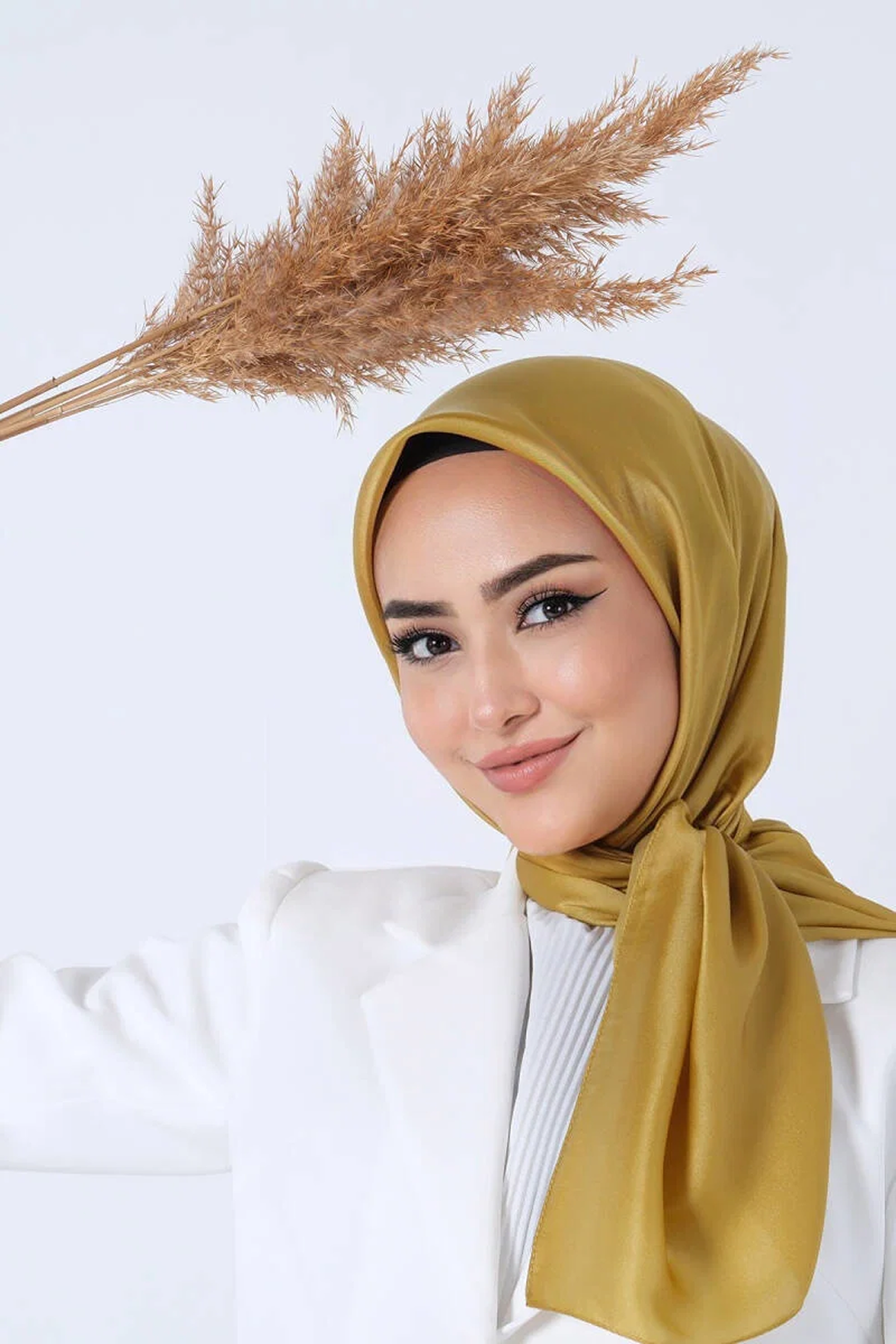 Harem Scarfs 25k Kristal Eşarp Yağ Yeşili