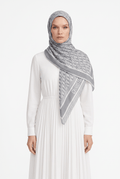Indian Silk 25y Dior Scarf Cool Grey
