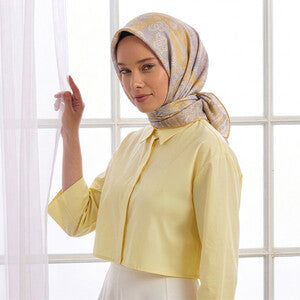 İpekevi 26y01273 Eşarp Sarı