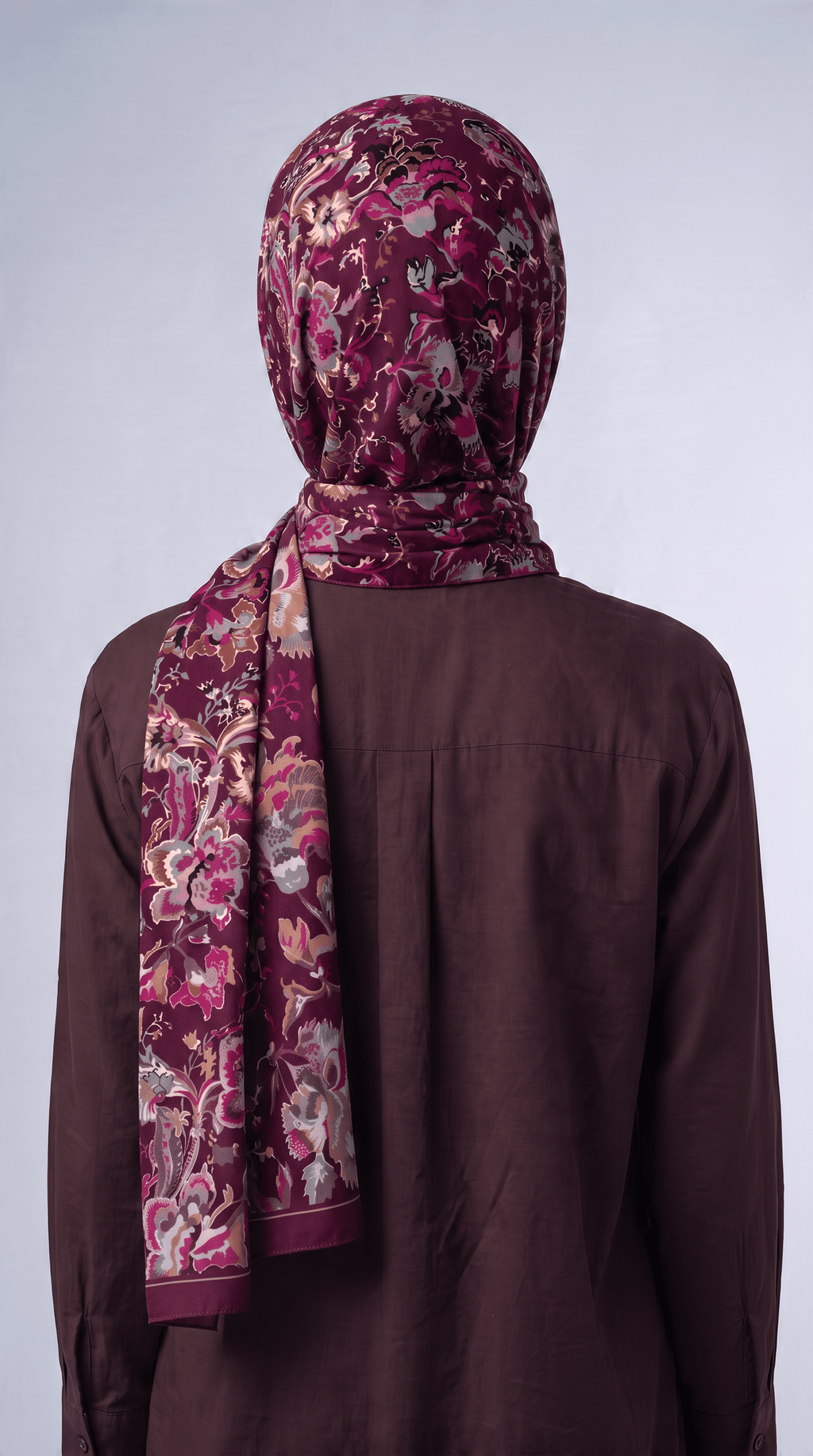 Karzen Elaris Zeyra Flow Şal Bordo