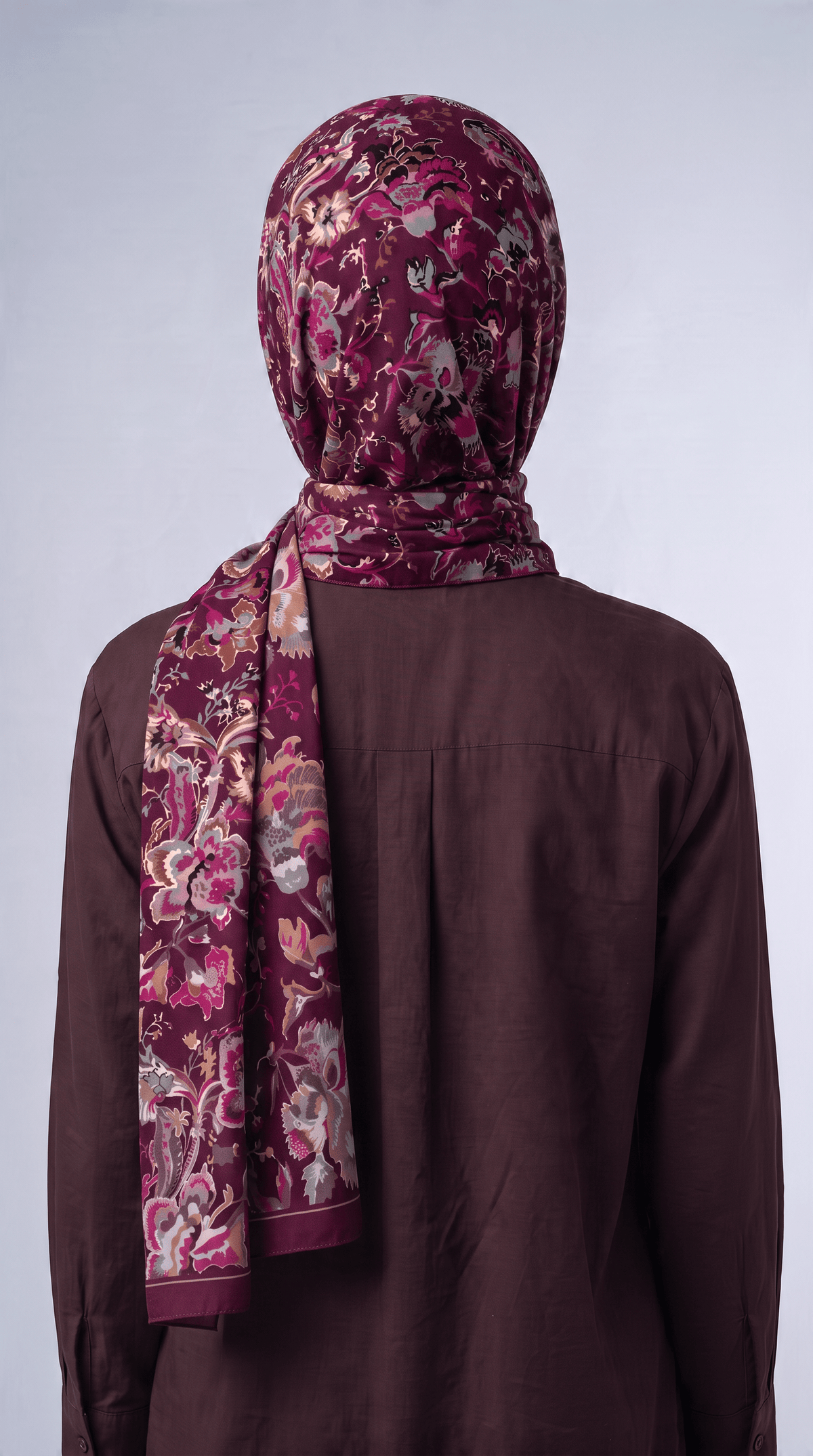 Karzen Elaris Zeyra Flow Şal Bordo