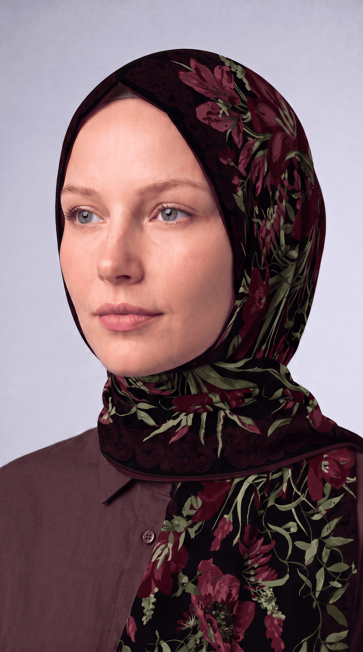 Karzen Eloria Tenline Şal Bordo