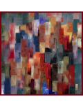 La Boutigue 25k Özel Seri Eşarp-48 Bordo