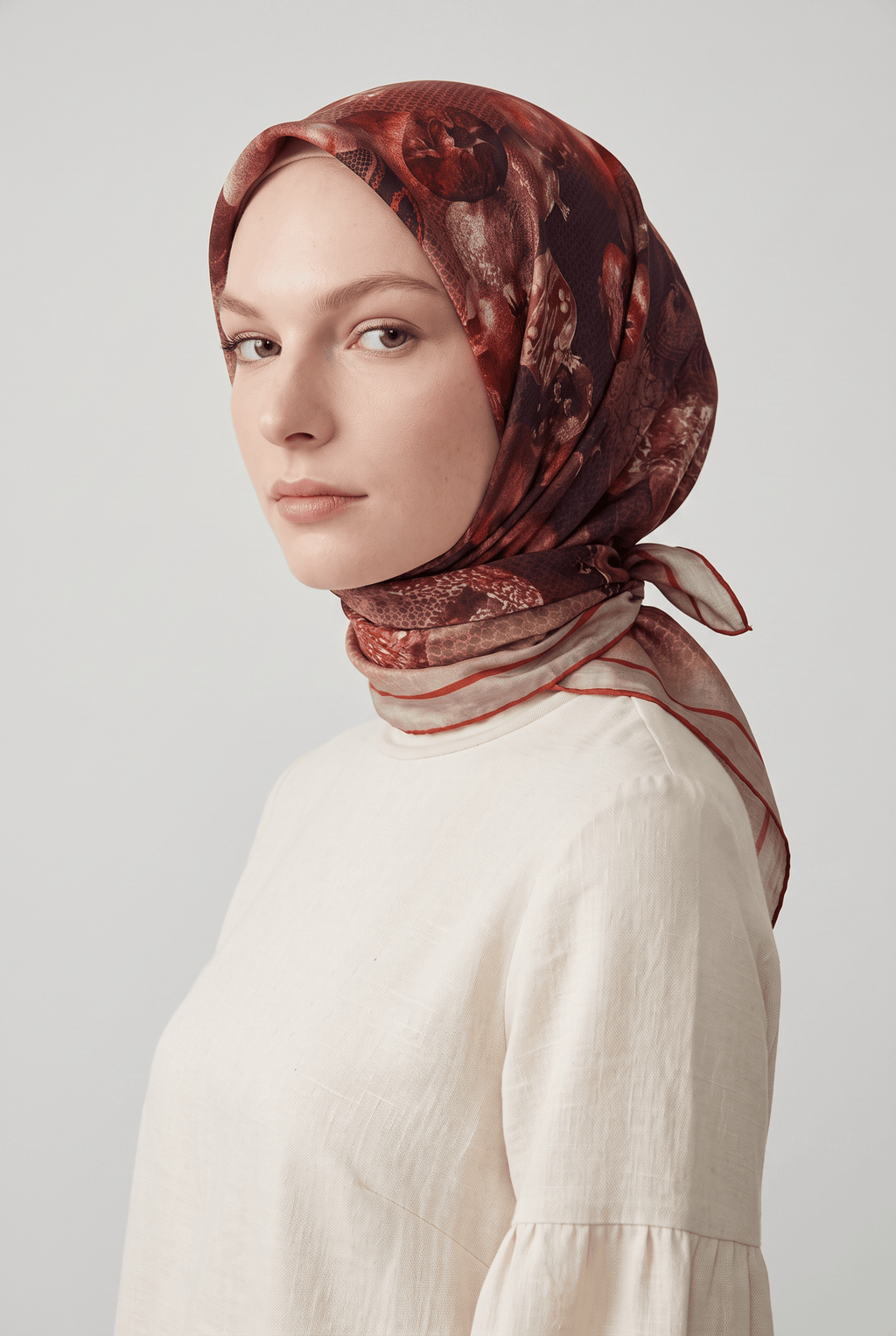 La Boutigue 25k180804 Güz Eşarp Gri