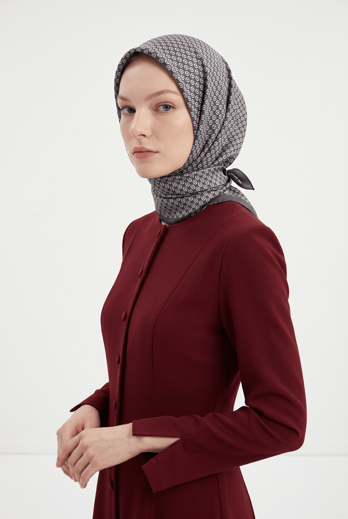 La Boutıque 25y İpek Eşarp-2 Siyah
