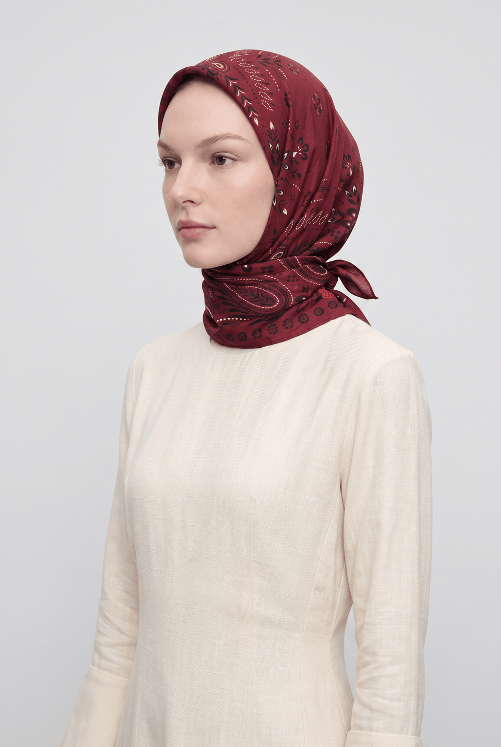 La Boutique 26y Güz Eşarp -17 Bordo