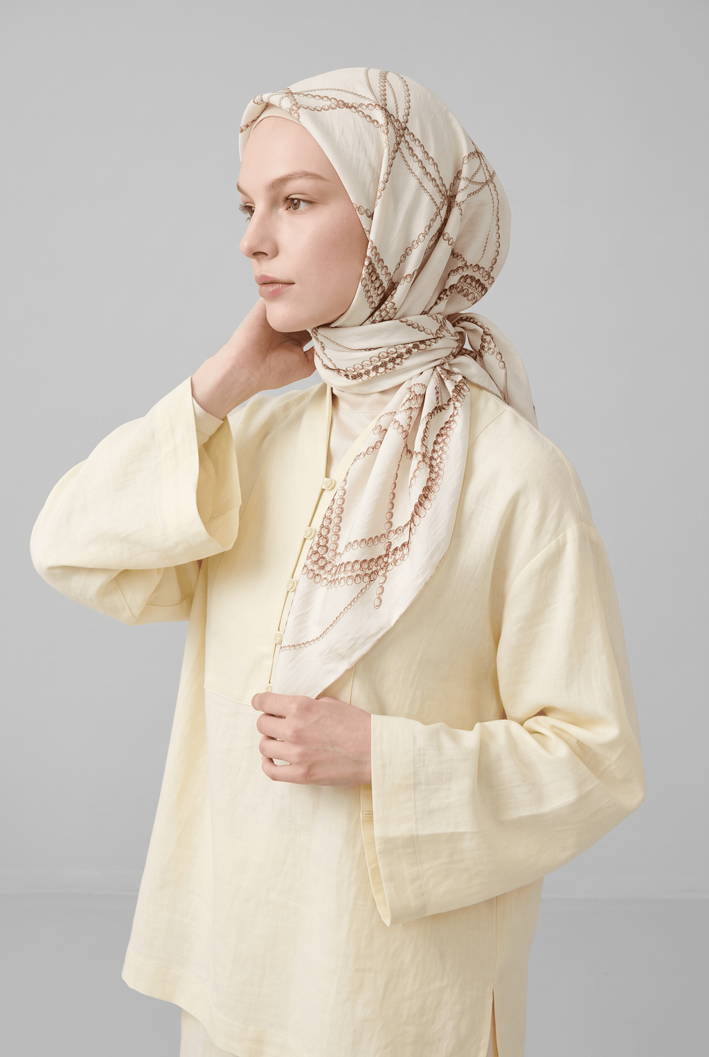 La Boutique 26y Güz Eşarp -38 Beyaz