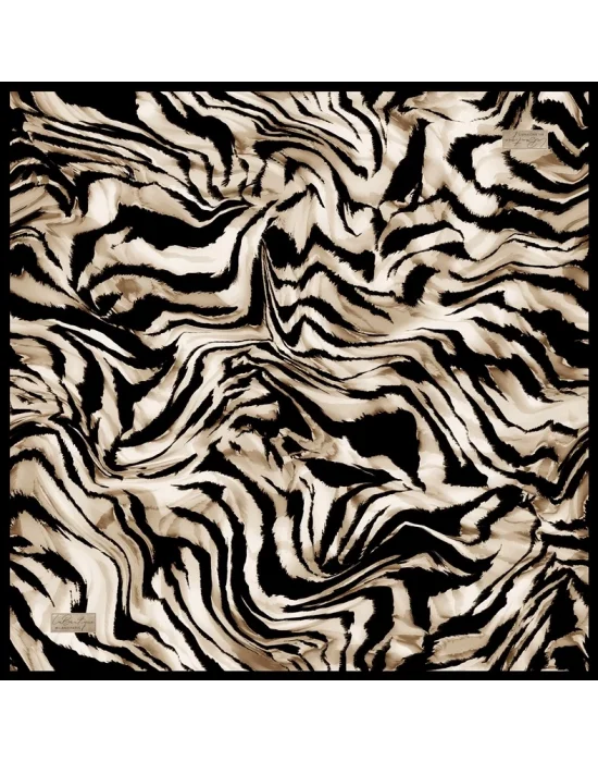 La Boutique 26y Özel Seri Eşarp -10 Kahverengi