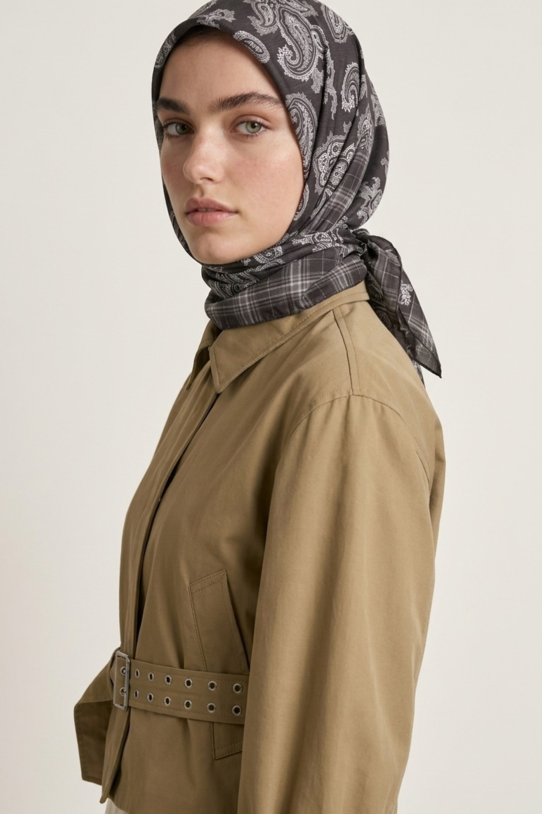 Levidor 26 Kış Elya Eşarp -1 Beyaz