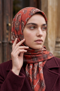Levidor 26 Kış Elya Eşarp -1 Taba