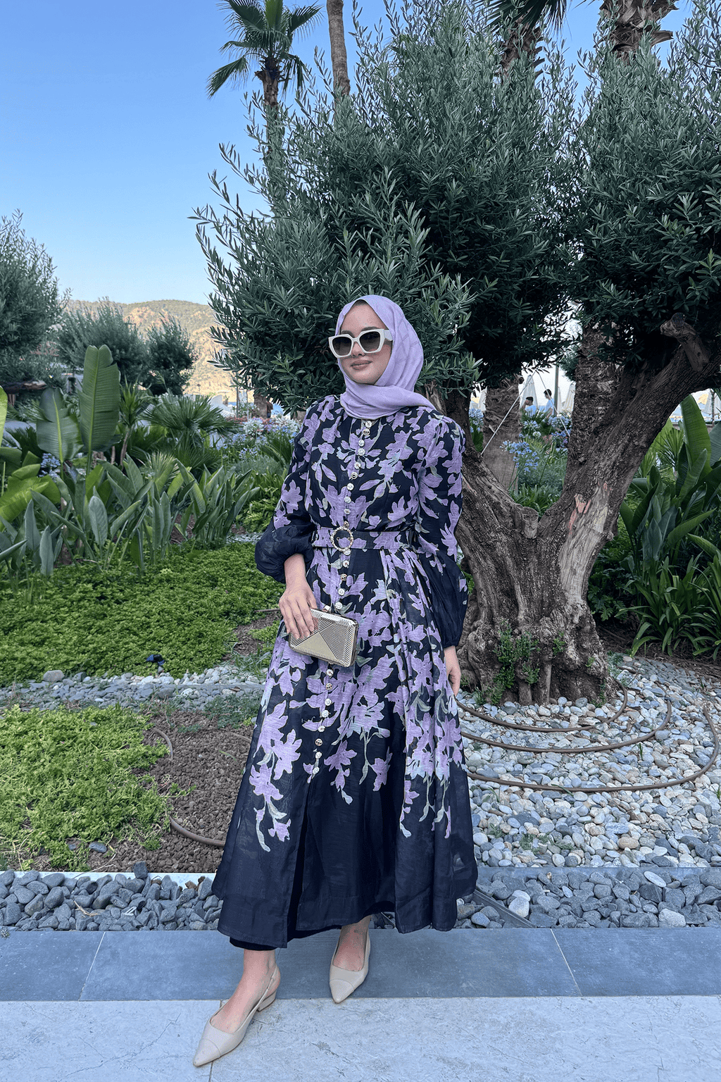 Lilyum Elbise Siyah