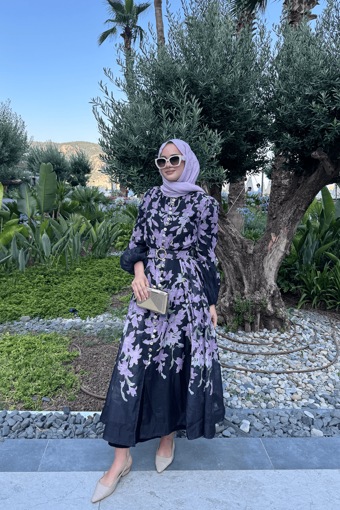 Lilyum Elbise Siyah