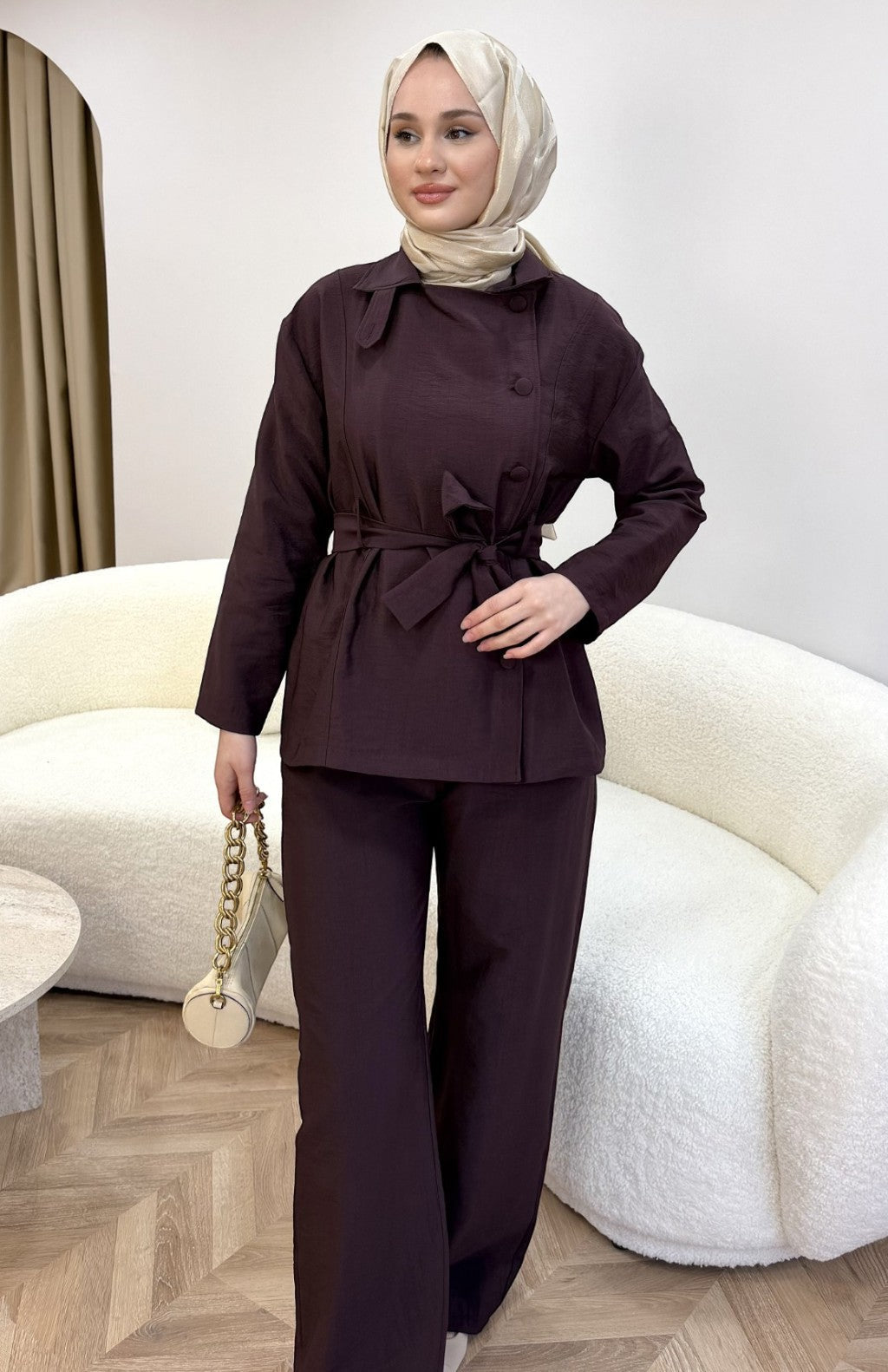 Nada İkili Takım Mürdüm