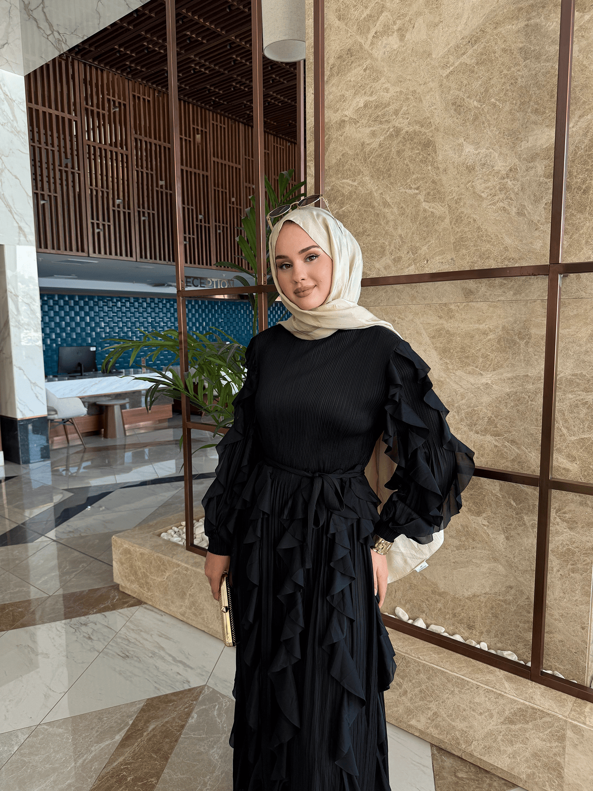 Nerium Elbise Siyah