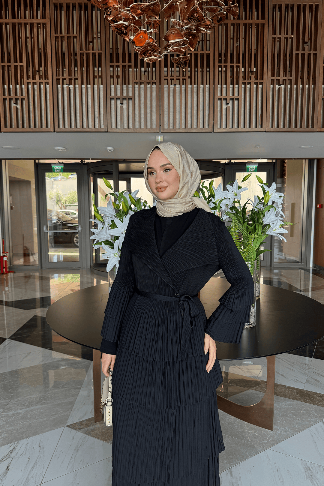 Nıcola Elbise Siyah