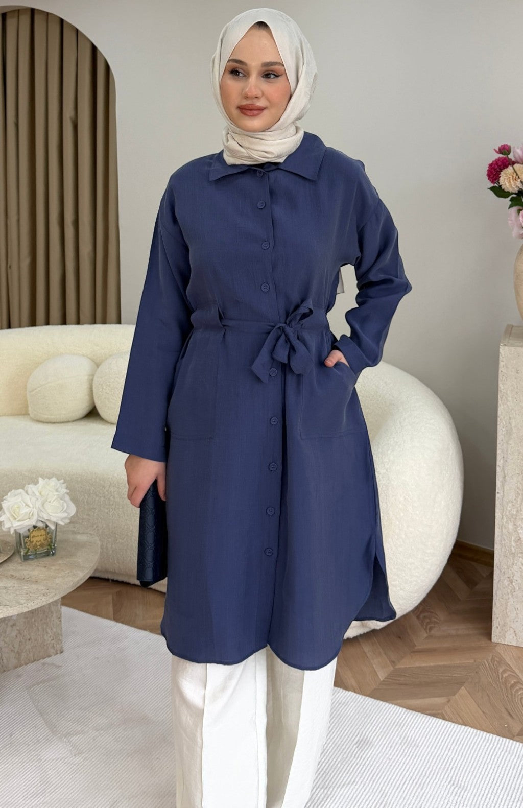 Sansa Tunik İndigo
