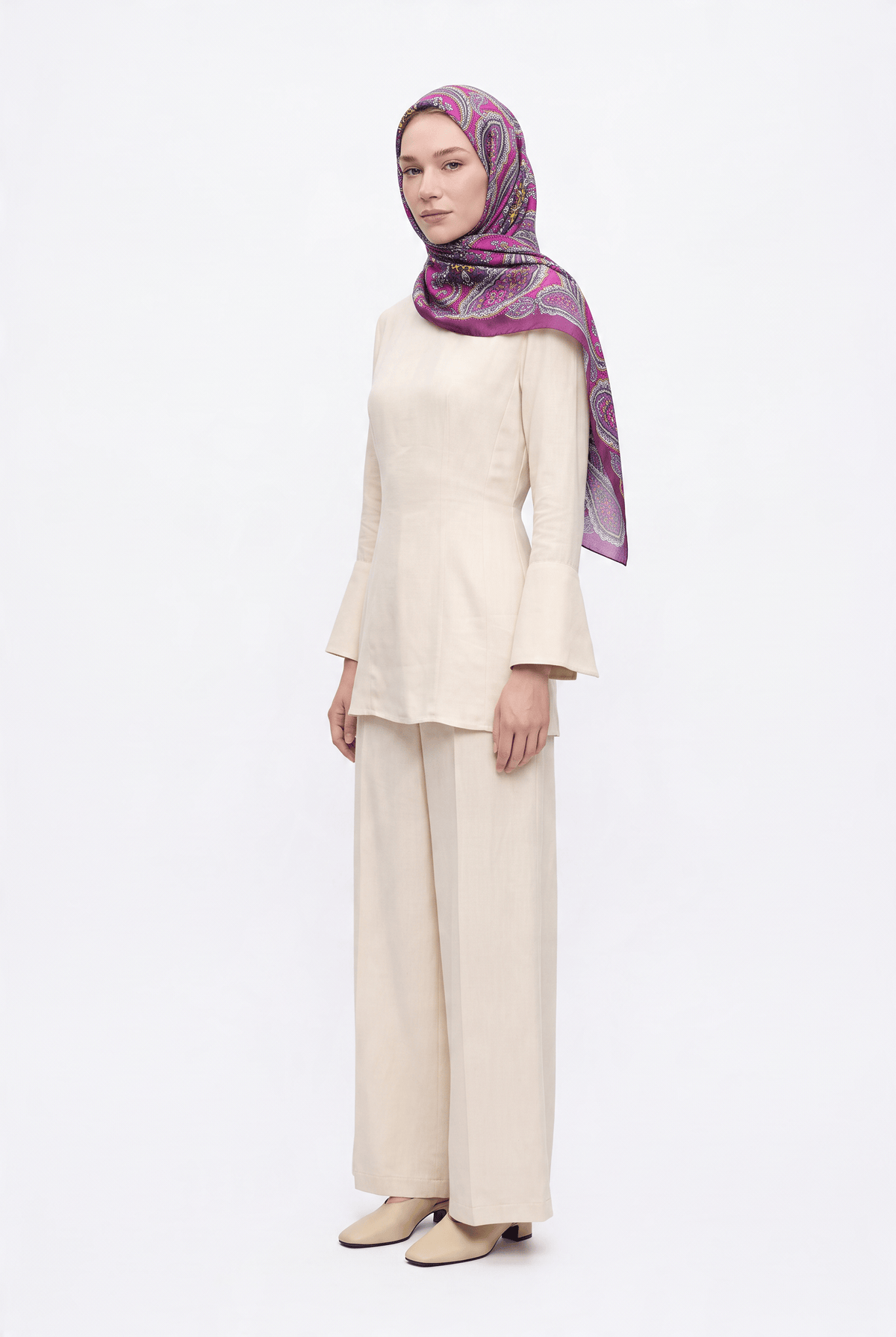 Silk Home 25k Mayda Şal-1 Fuşya