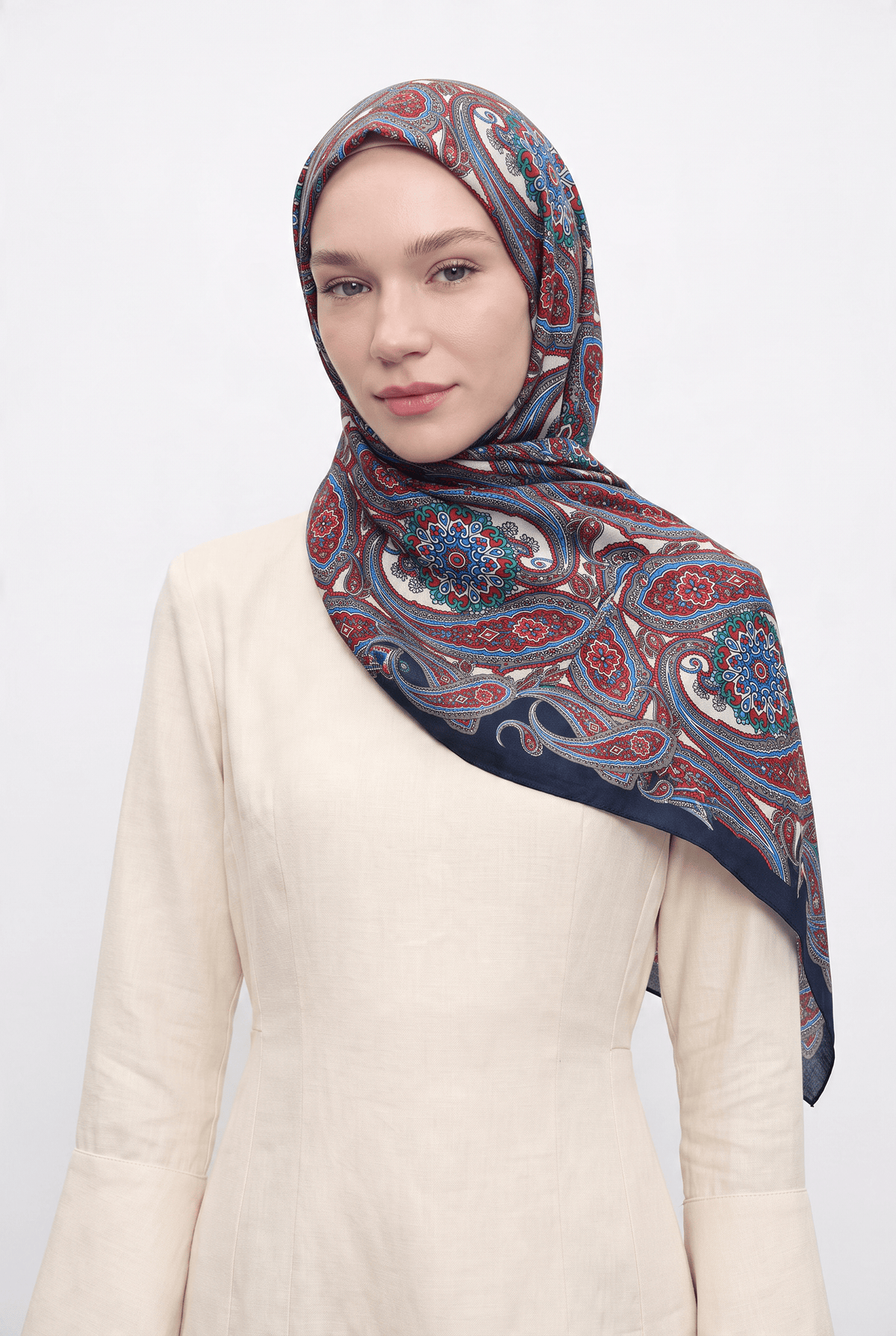 Silk Home 25k Mayda Şal-1 Gece Mavisi