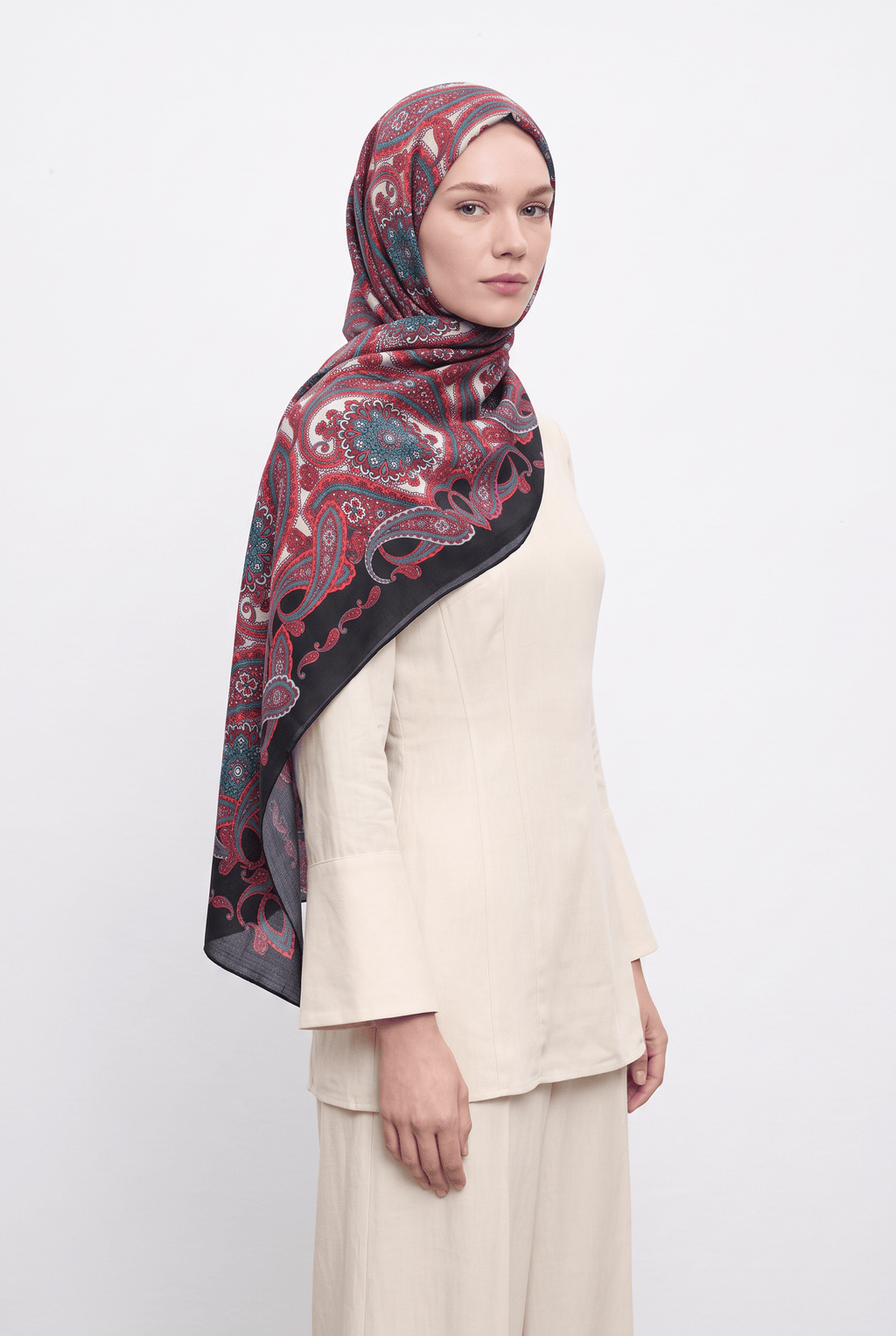 Silk Home 25k Mayda Şal-1 Mavi