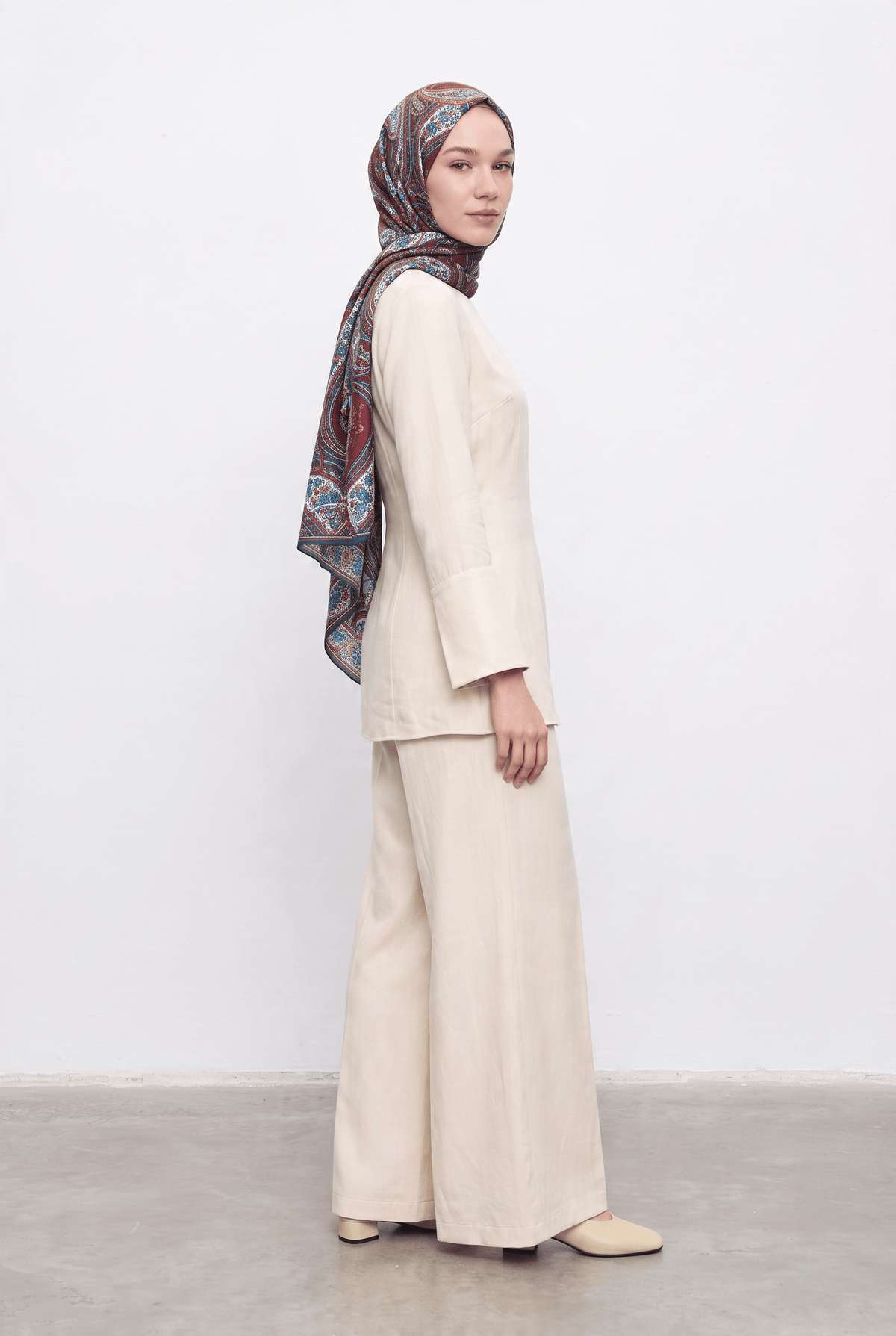 Silk Home 25k Mayda Şal-1 Mürdüm