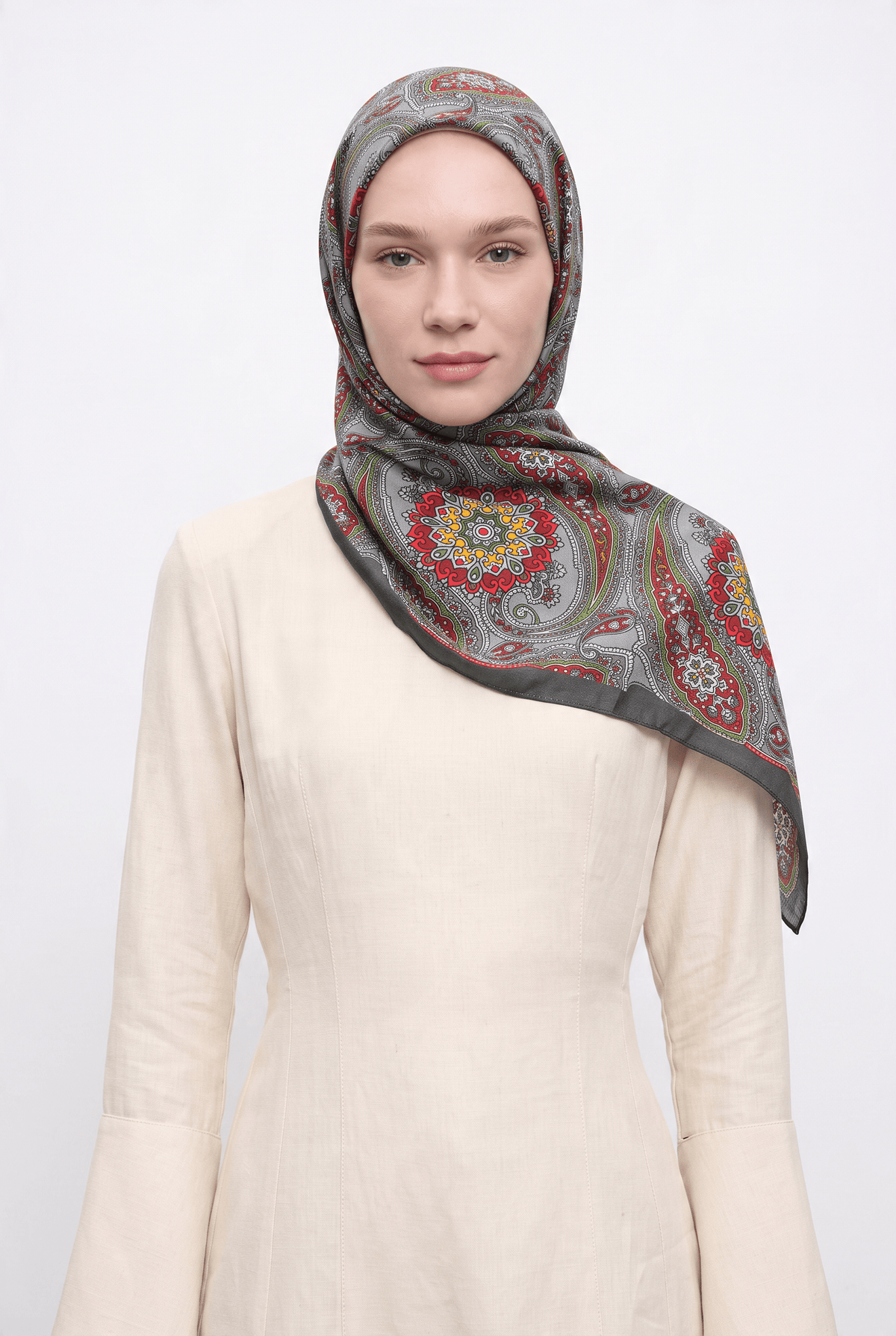 Silk Home 25k Mayda Şal-1 Yeşil