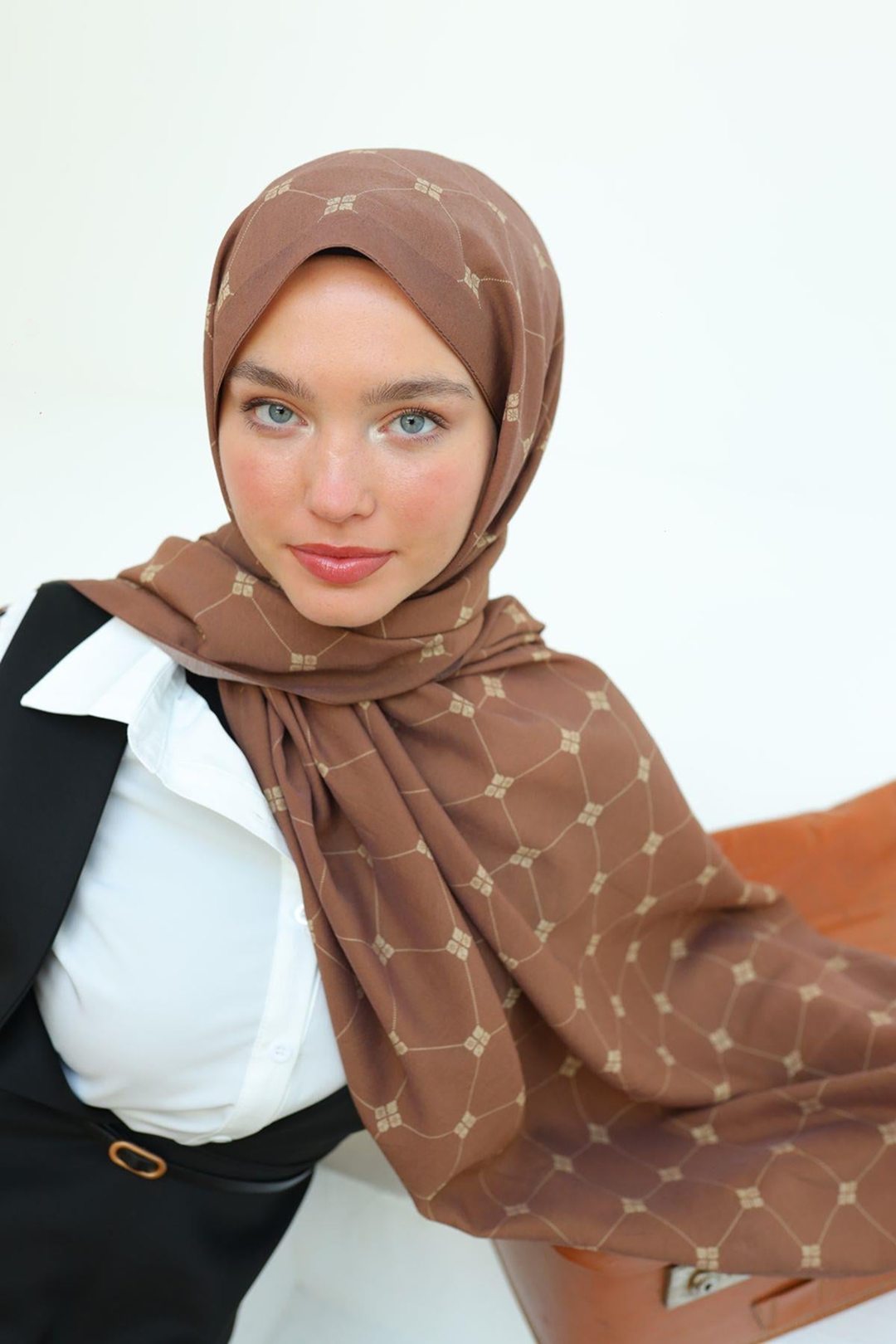 Silk Home 25k Mayda Şal-5 Camel