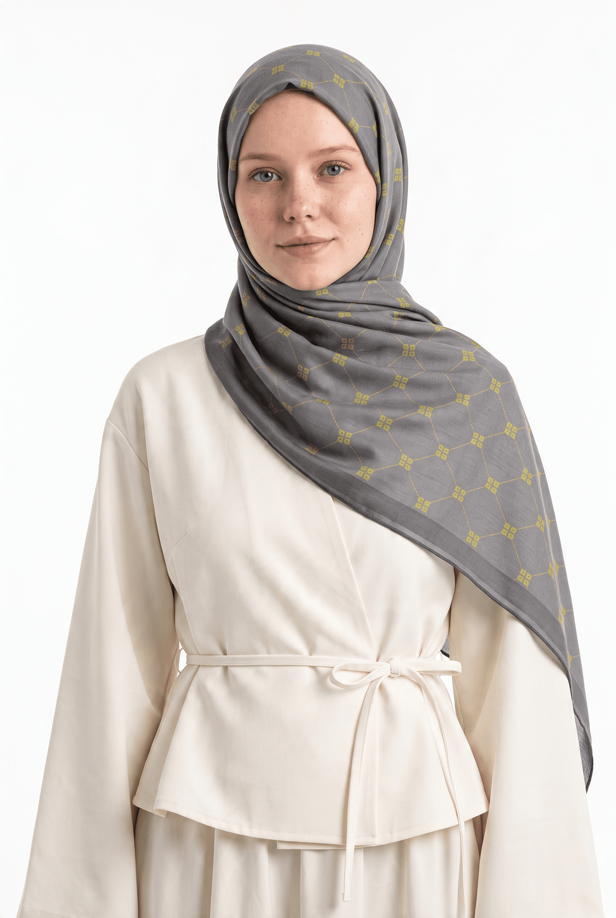 Silk Home 25k Mayda Şal-5 Limon Sarı