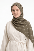 Silk Home 25k Mayda Şal-5 Sütlü Kahve