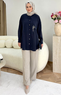Sorenya Tunik Lacivert